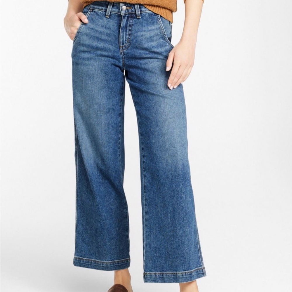 L.L. Bean Classic Blue Flare Jeans
